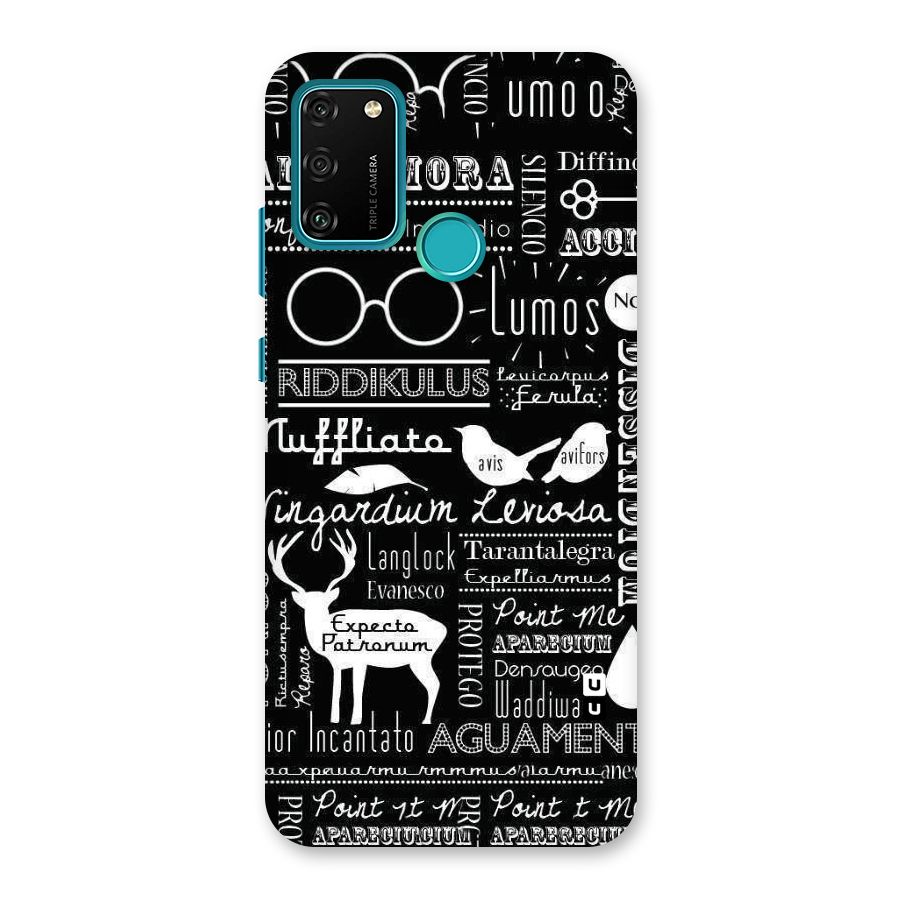 Deer Key Spell Back Case for Honor 9A