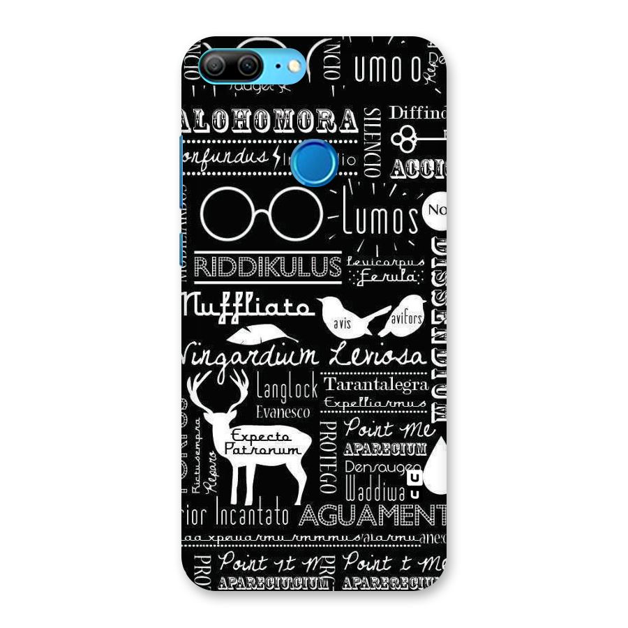 Deer Key Spell Back Case for Honor 9 Lite