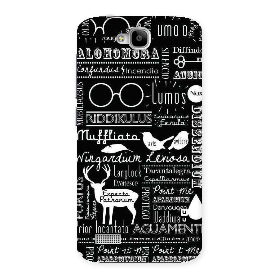 Deer Key Spell Back Case for Honor Holly