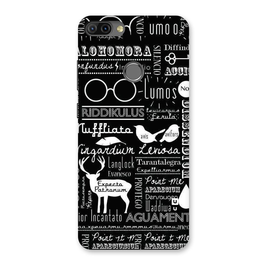 Deer Key Spell Back Case for Infinix Hot 6 Pro