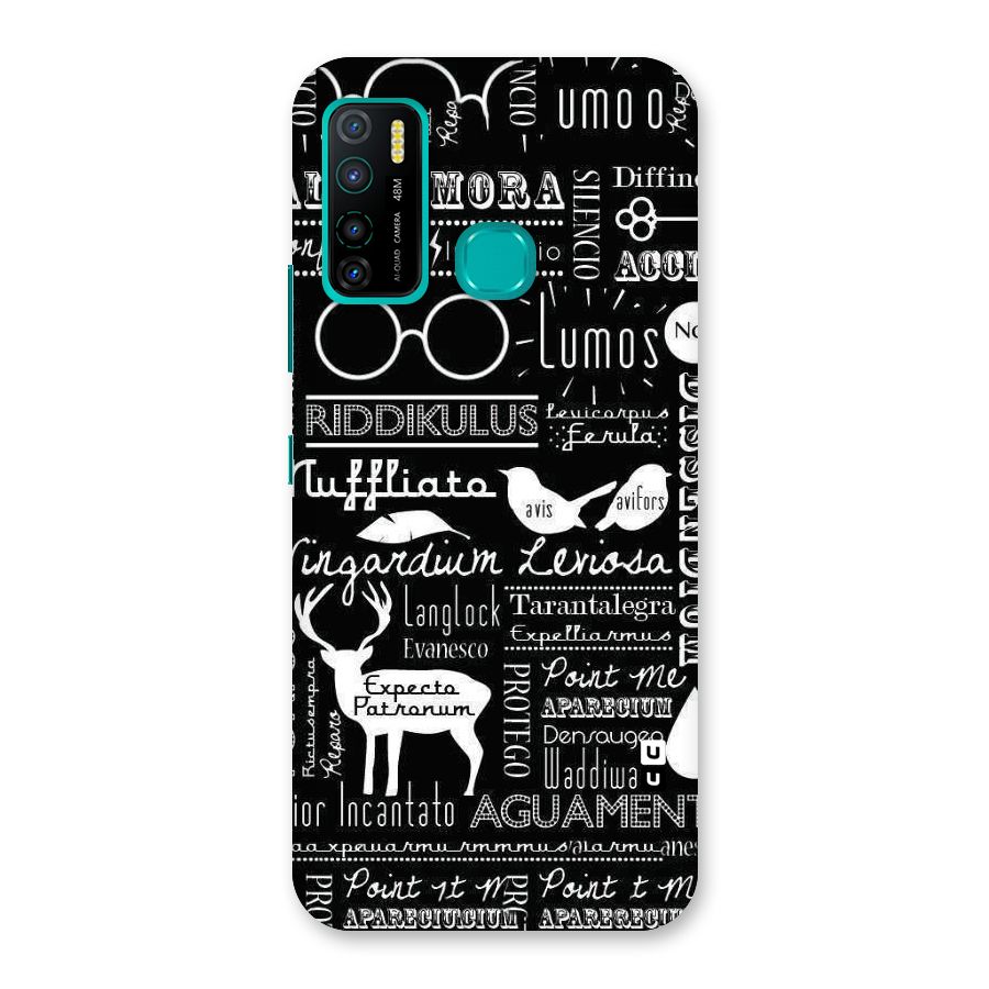 Deer Key Spell Back Case for Infinix Hot 9 Pro