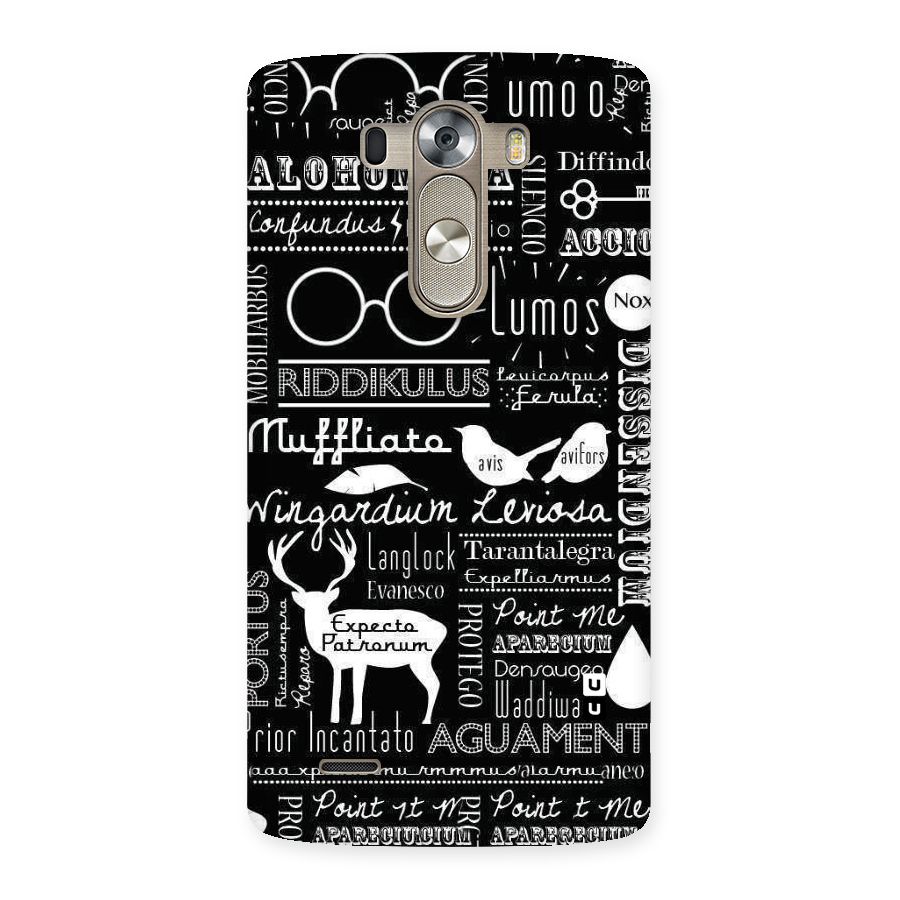 Deer Key Spell Back Case for LG G3