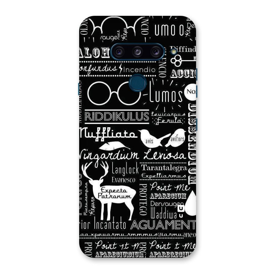 Deer Key Spell Back Case for LG  V40 ThinQ