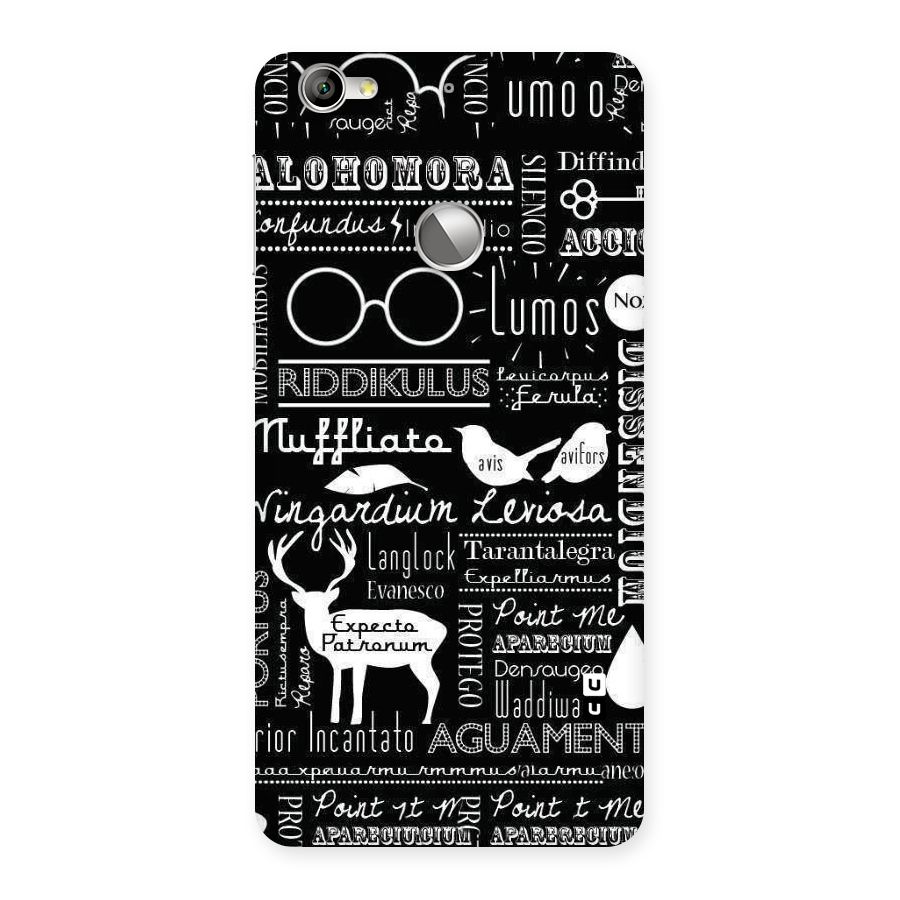 Deer Key Spell Back Case for LeTV Le 1s