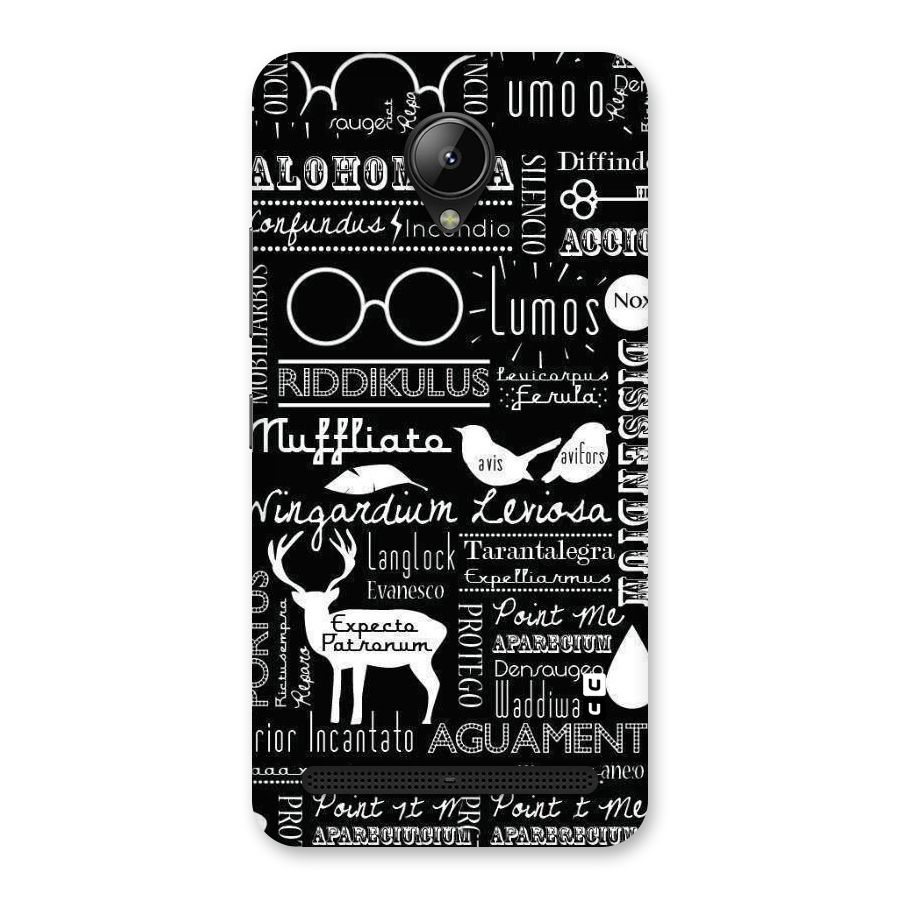 Deer Key Spell Back Case for Lenovo C2