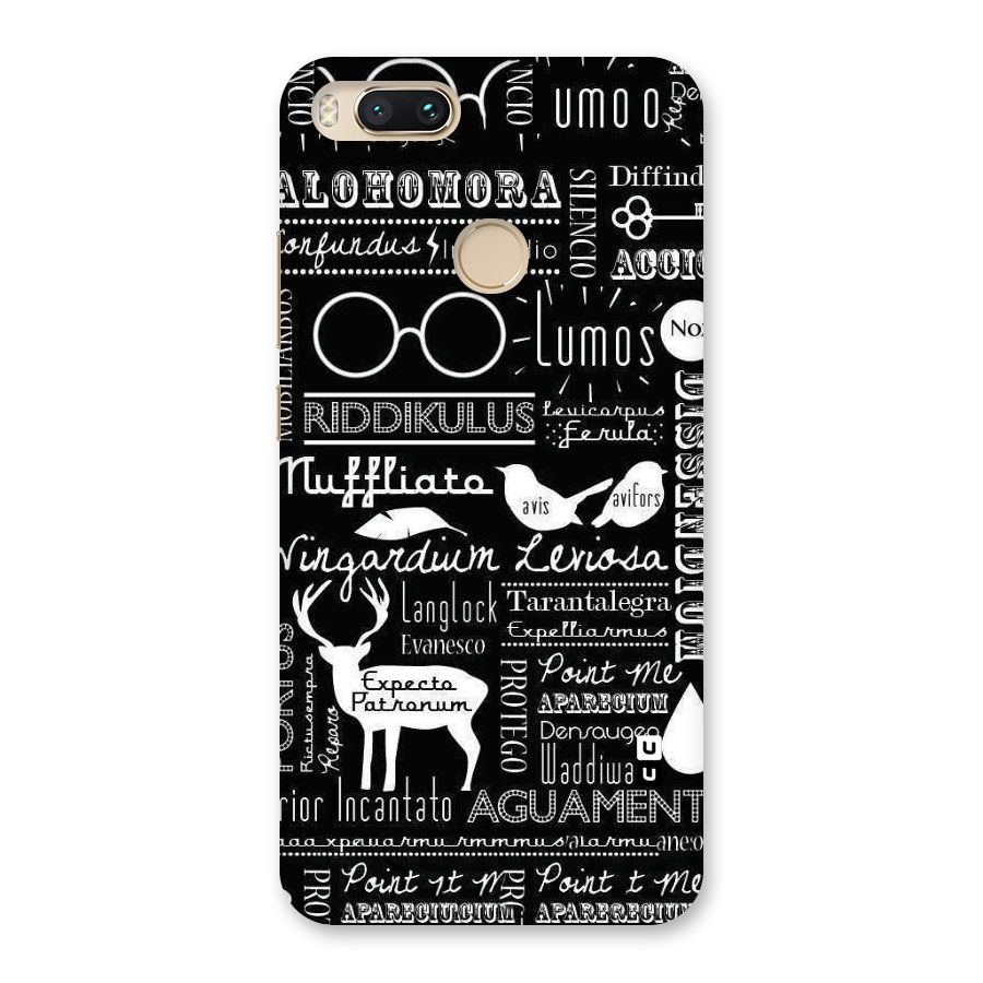 Deer Key Spell Back Case for Mi A1