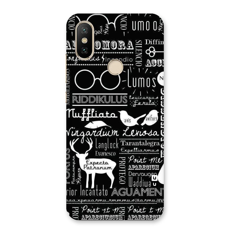 Deer Key Spell Back Case for Mi A2