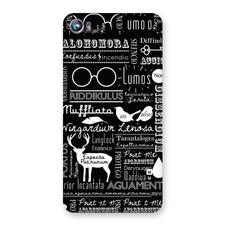 Deer Key Spell Back Case for Micromax Canvas Fire 4 A107