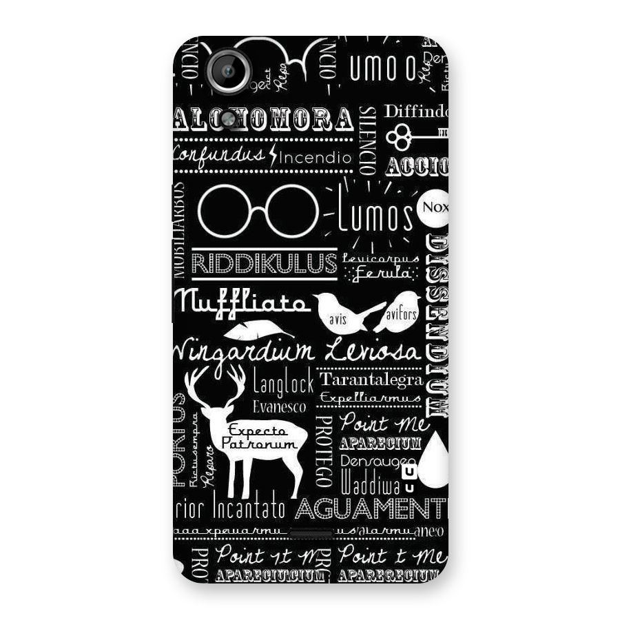Deer Key Spell Back Case for Micromax Canvas Selfie Lens Q345