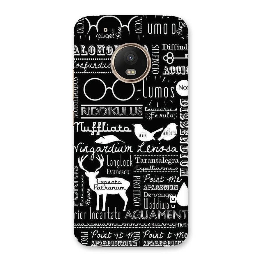 Deer Key Spell Back Case for Moto G5 Plus