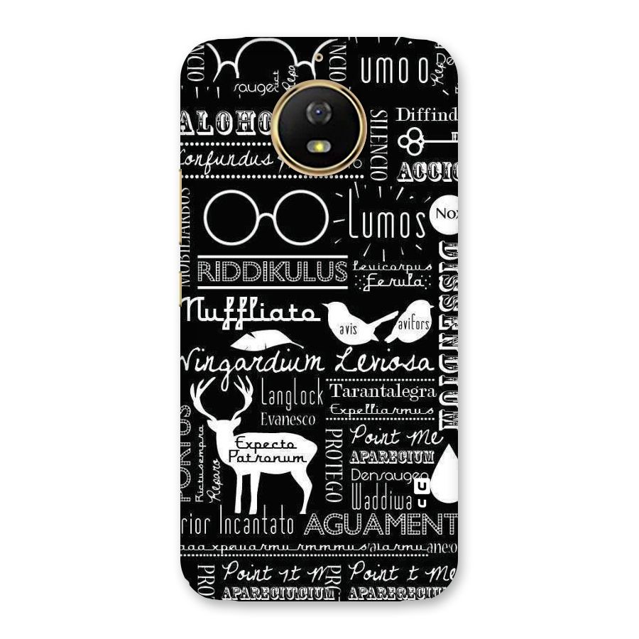 Deer Key Spell Back Case for Moto G5s