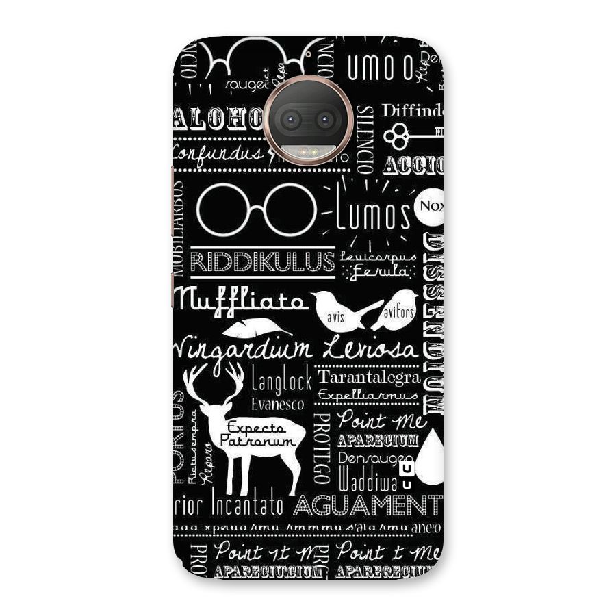 Deer Key Spell Back Case for Moto G5s Plus