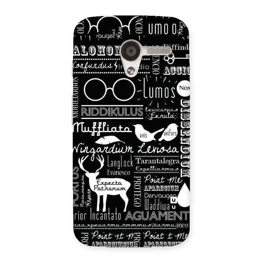 Deer Key Spell Back Case for Moto X