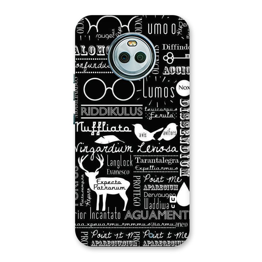 Deer Key Spell Back Case for Moto X4