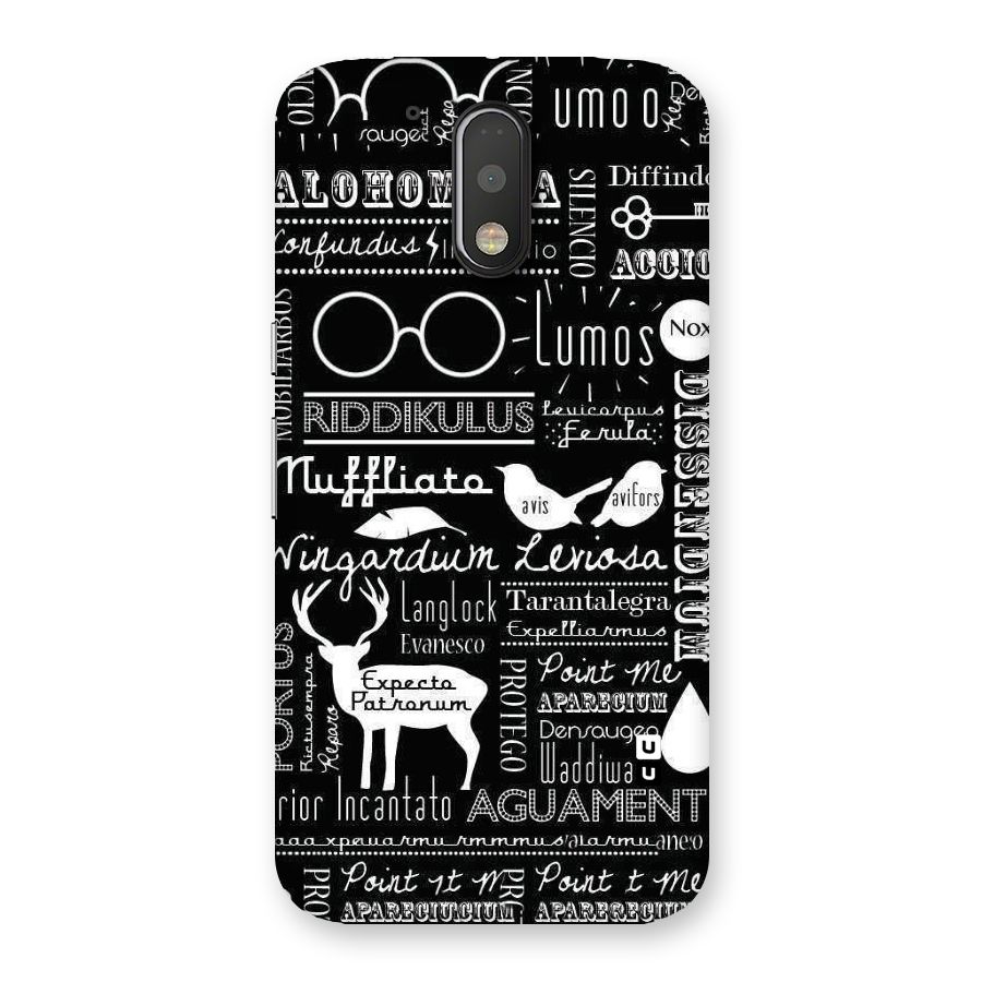 Deer Key Spell Back Case for Motorola Moto G4 Plus
