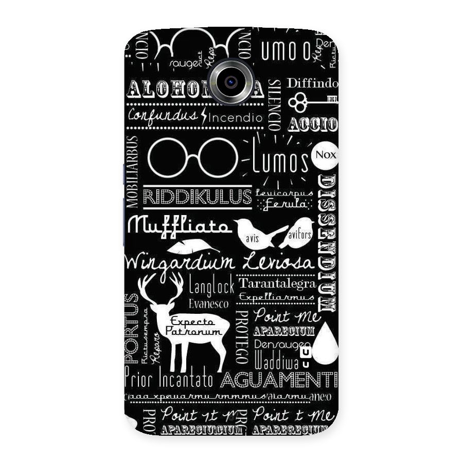 Deer Key Spell Back Case for Nexsus 6