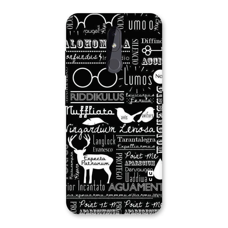 Deer Key Spell Back Case for Nokia 3.2