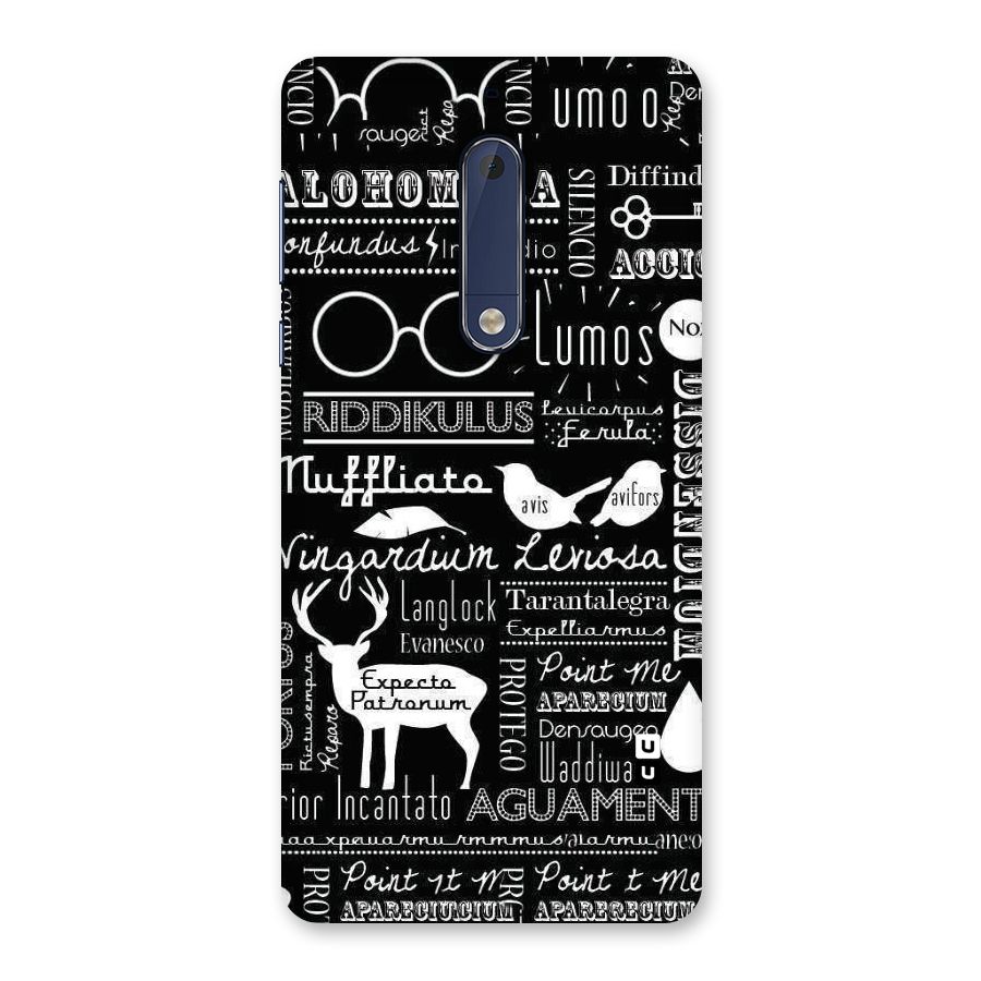 Deer Key Spell Back Case for Nokia 5