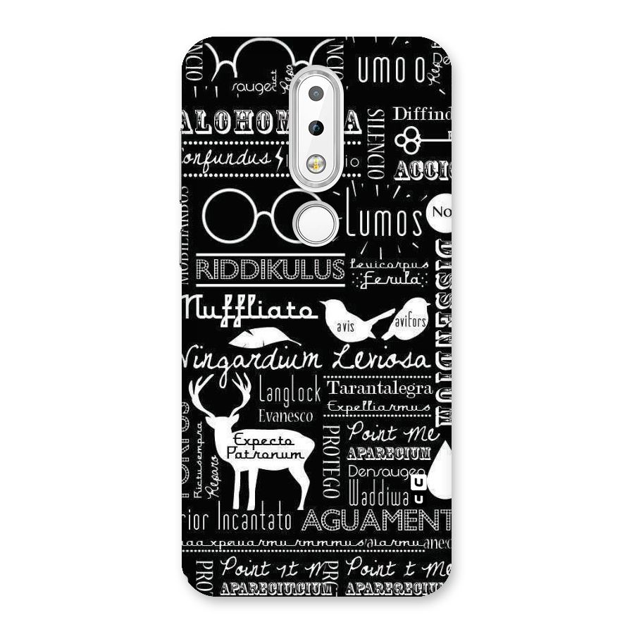 Deer Key Spell Back Case for Nokia 6.1 Plus