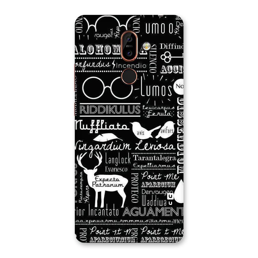 Deer Key Spell Back Case for Nokia 7 Plus