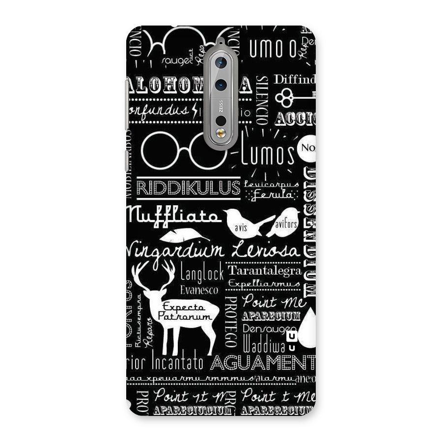Deer Key Spell Back Case for Nokia 8
