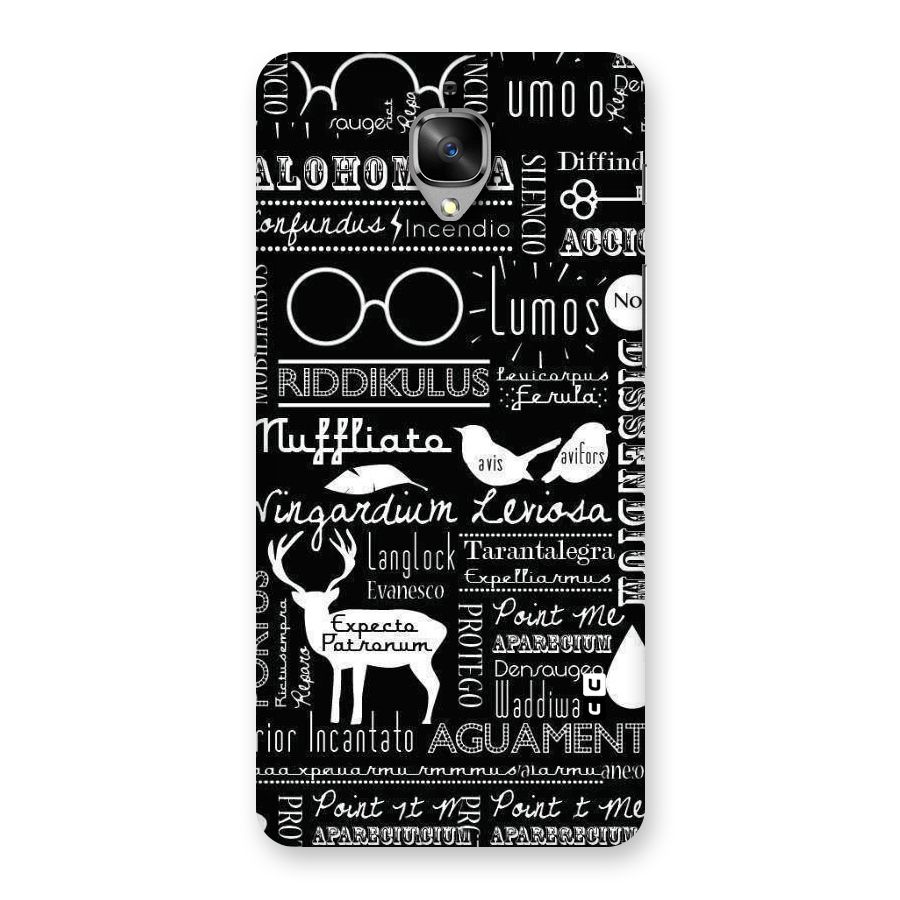 Deer Key Spell Back Case for OnePlus 3T