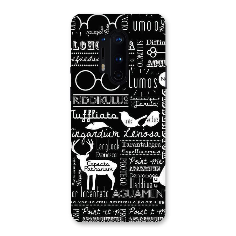 Deer Key Spell Back Case for OnePlus 8 Pro
