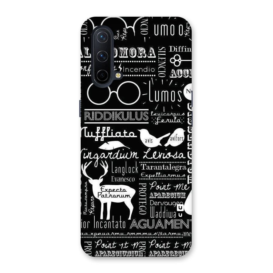 Deer Key Spell Back Case for OnePlus Nord CE 5G