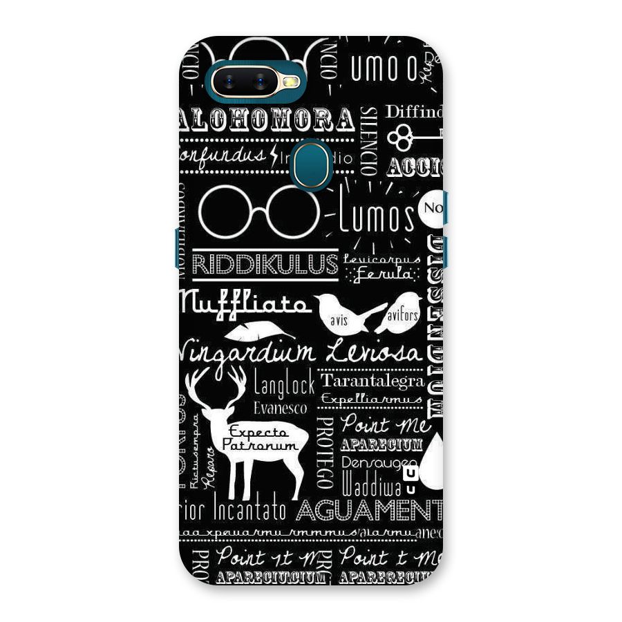 Deer Key Spell Back Case for Oppo A11k