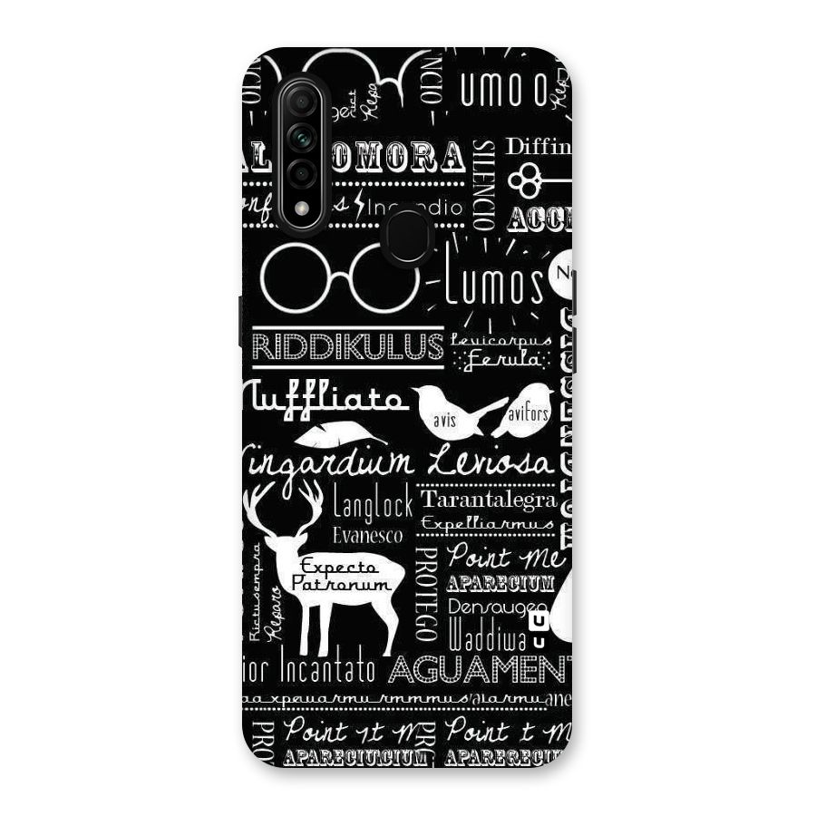 Deer Key Spell Back Case for Oppo A31