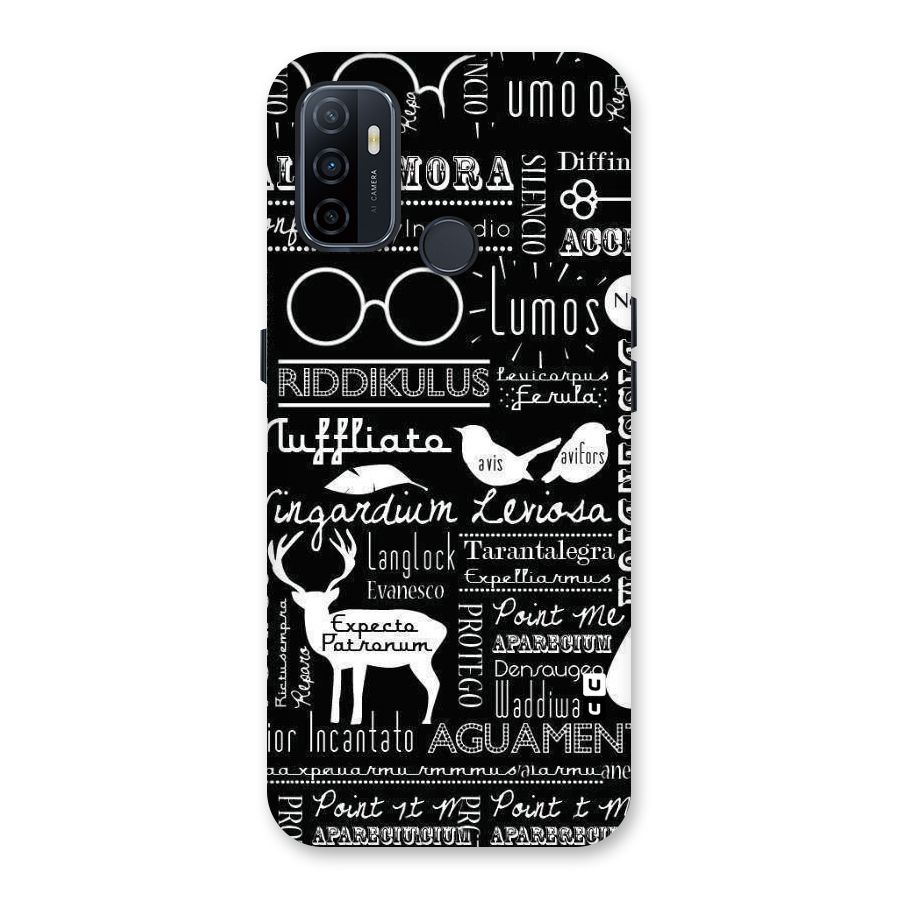 Deer Key Spell Back Case for Oppo A32