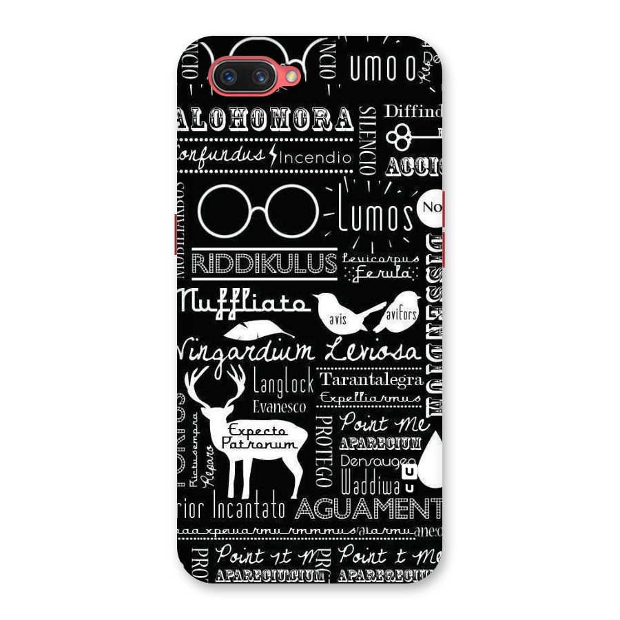 Deer Key Spell Back Case for Oppo A3s