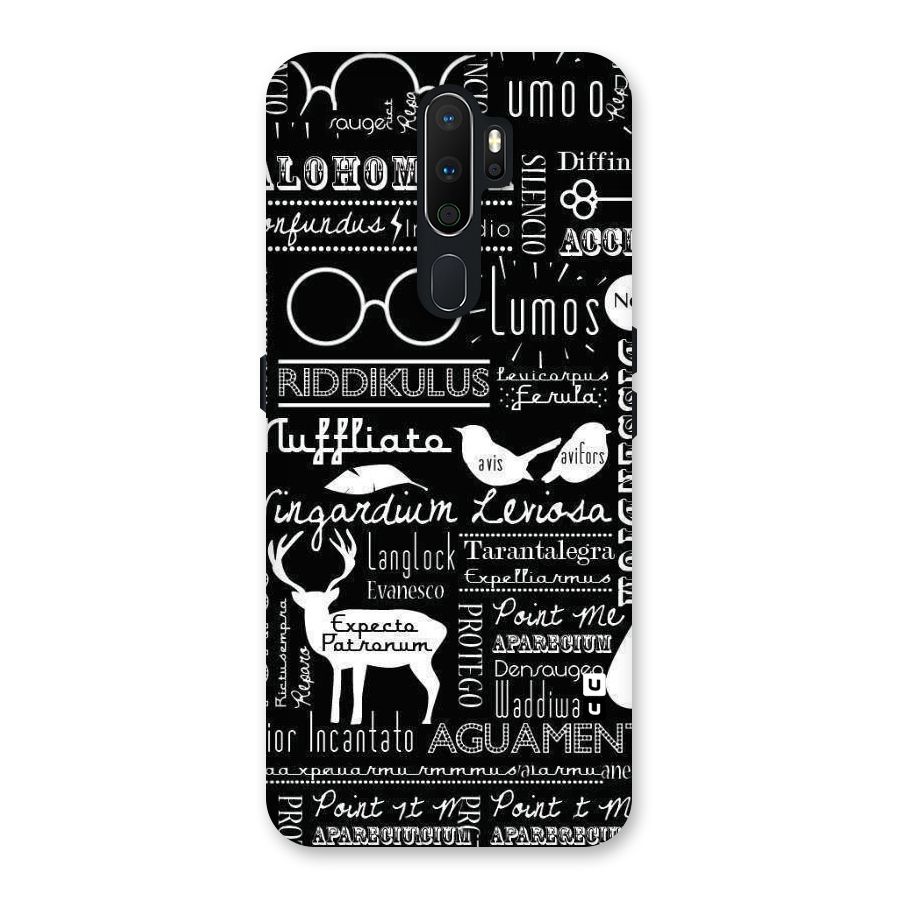 Deer Key Spell Back Case for Oppo A5 (2020)