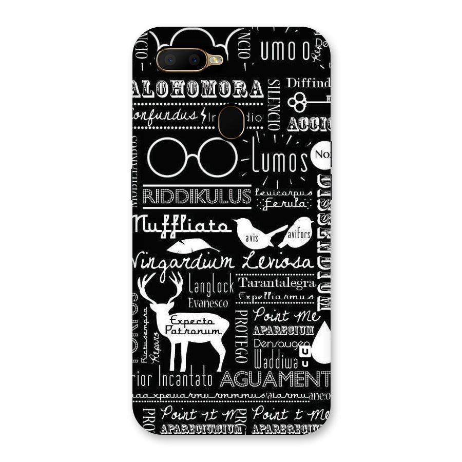 Deer Key Spell Back Case for Oppo A5s