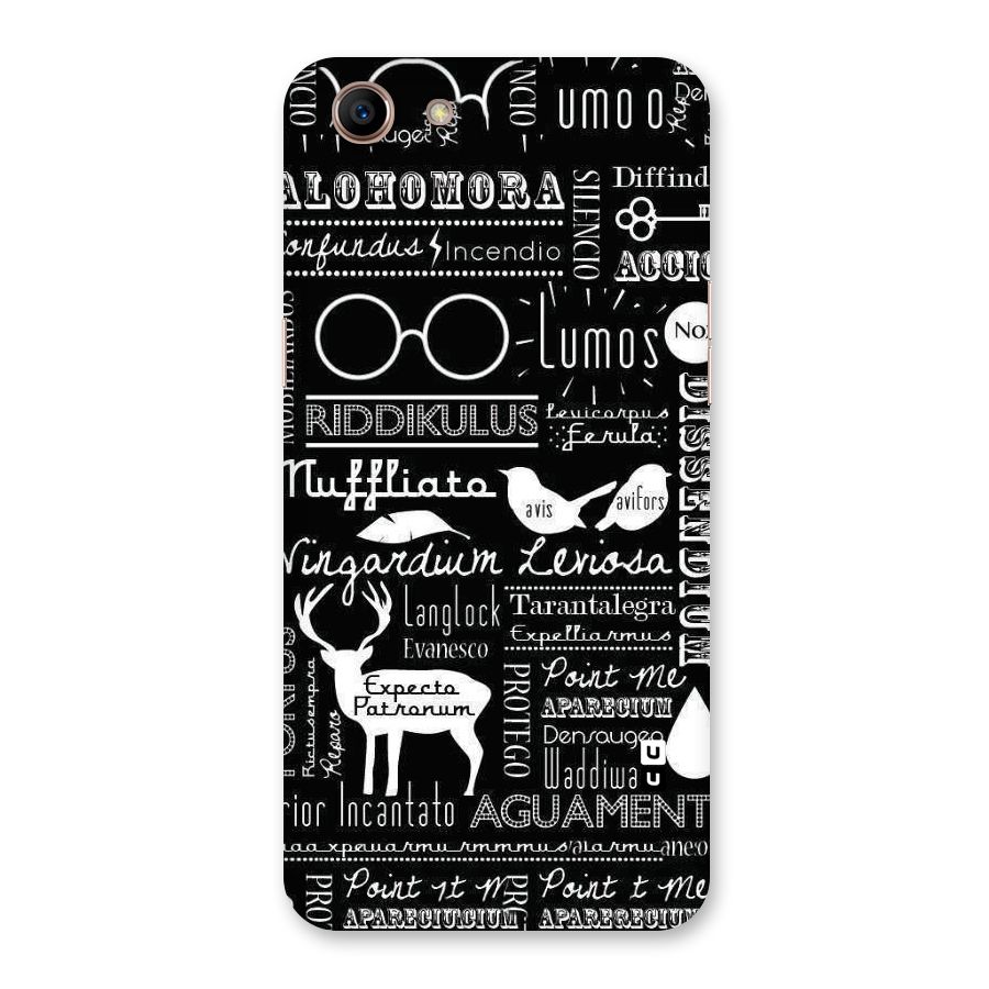 Deer Key Spell Back Case for Oppo A83 (2018)