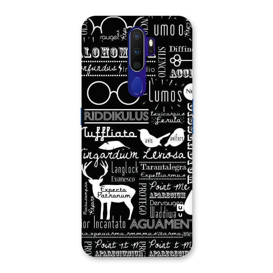 Deer Key Spell Back Case for Oppo A9 (2020)
