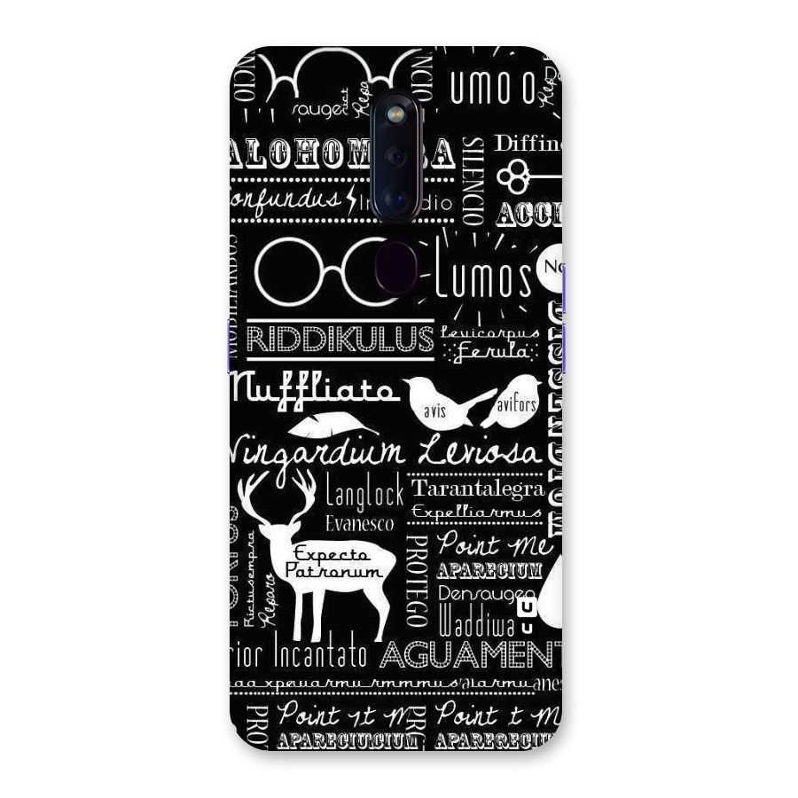 Deer Key Spell Back Case for Oppo F11 Pro