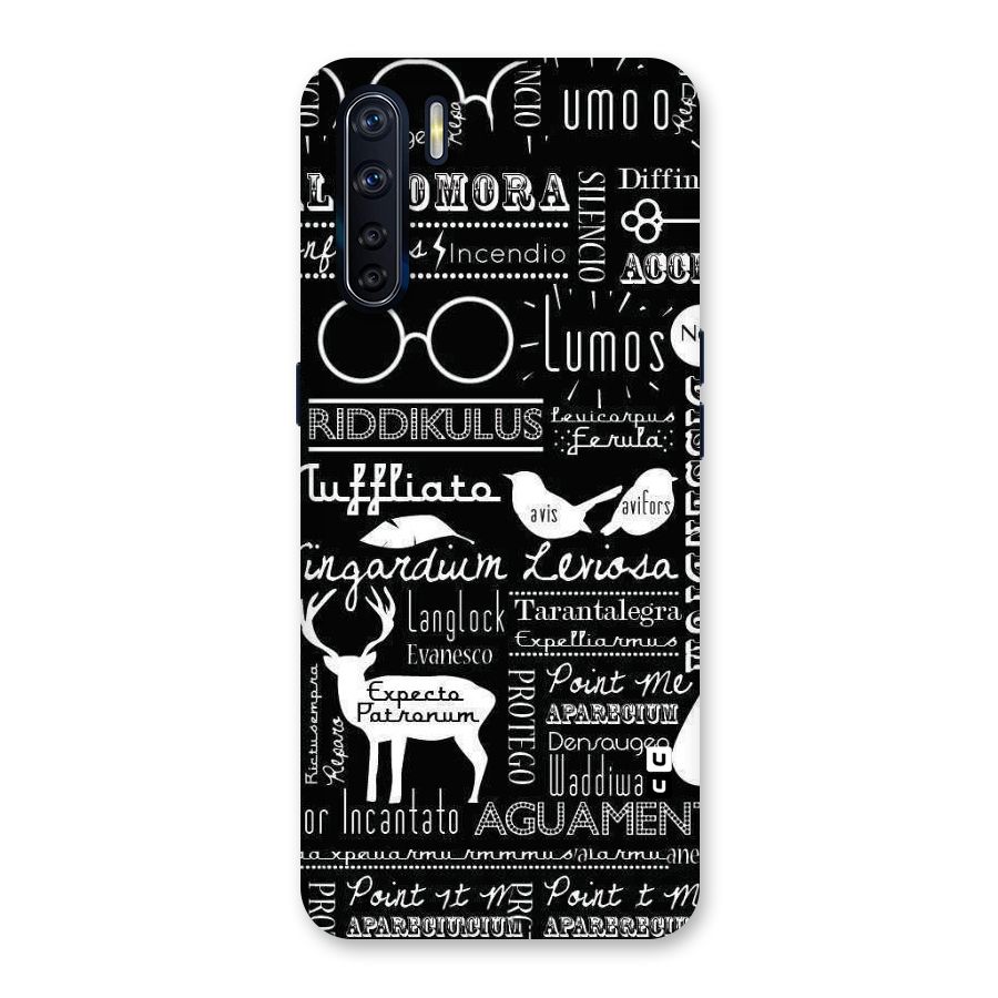Deer Key Spell Back Case for Oppo F15