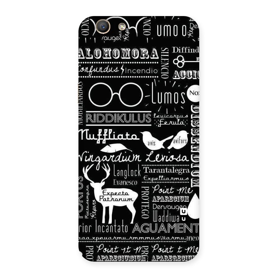 Deer Key Spell Back Case for Oppo F1s