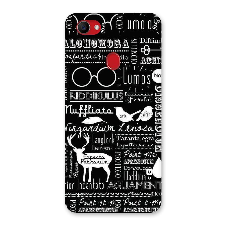 Deer Key Spell Back Case for Oppo F7