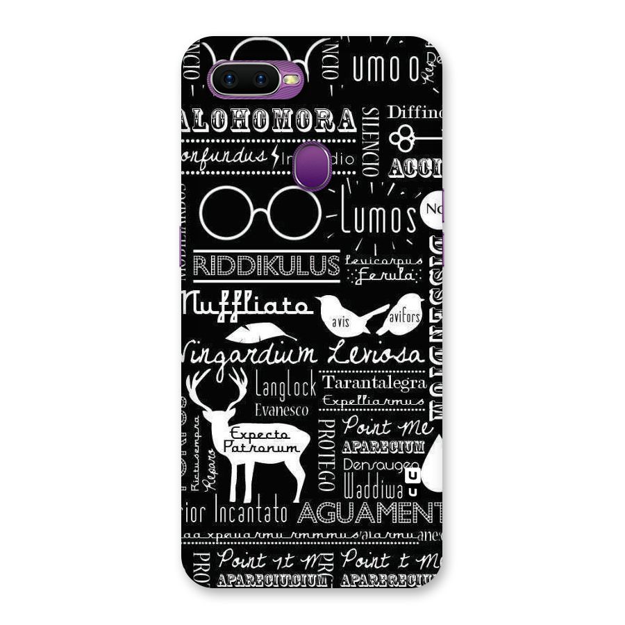 Deer Key Spell Back Case for Oppo F9