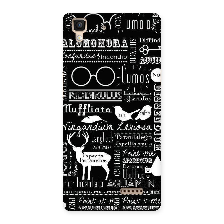 Deer Key Spell Back Case for Oppo R7