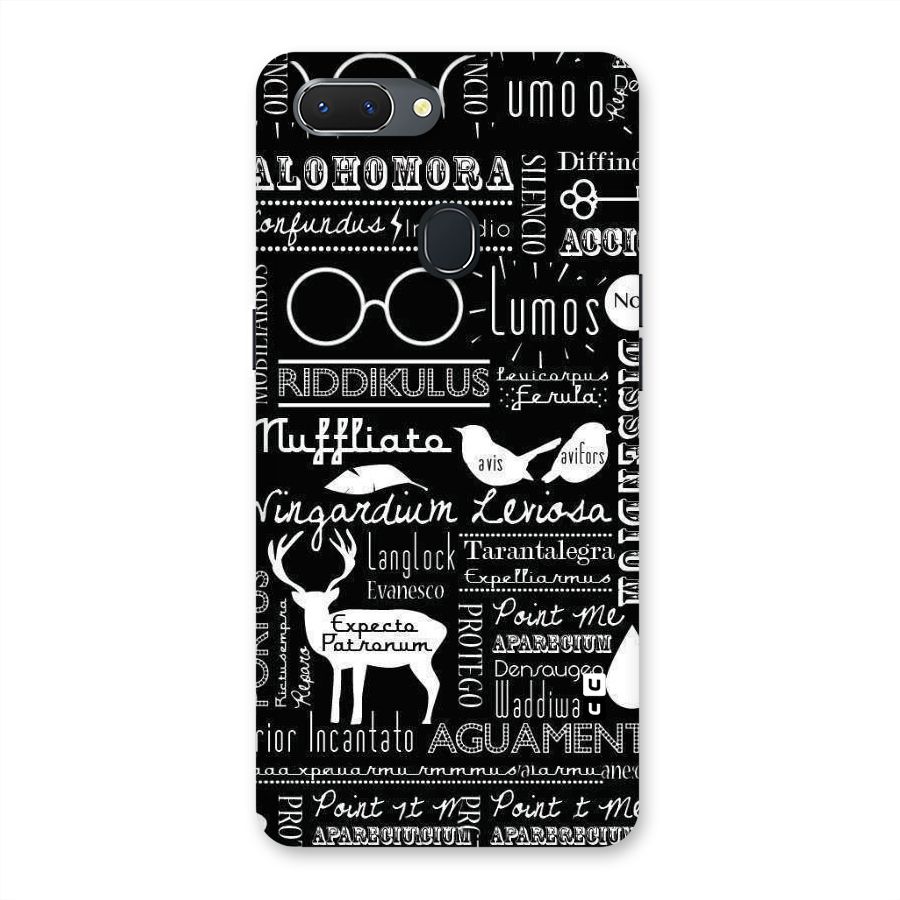 Deer Key Spell Back Case for Oppo Realme 2