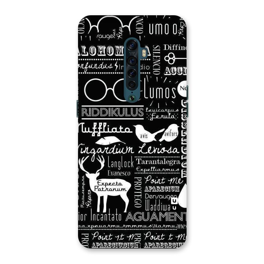 Deer Key Spell Back Case for Oppo Reno2