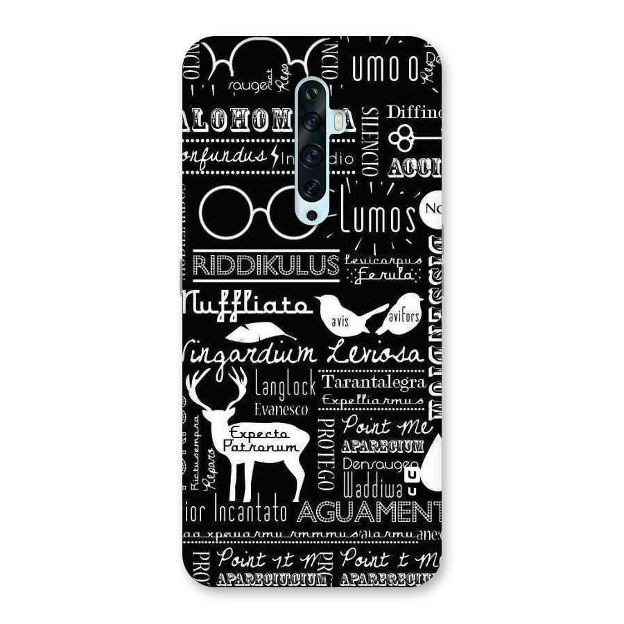 Deer Key Spell Back Case for Oppo Reno2 Z