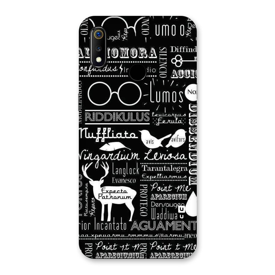 Deer Key Spell Back Case for Realme 3