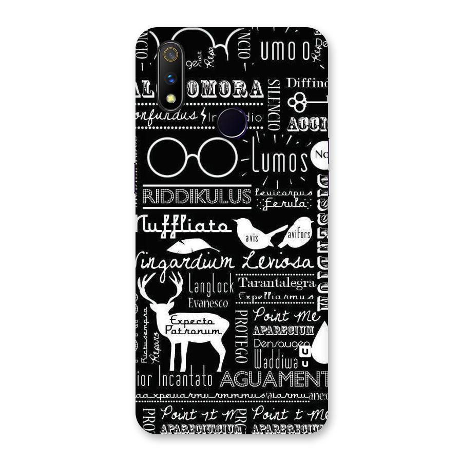 Deer Key Spell Back Case for Realme 3 Pro