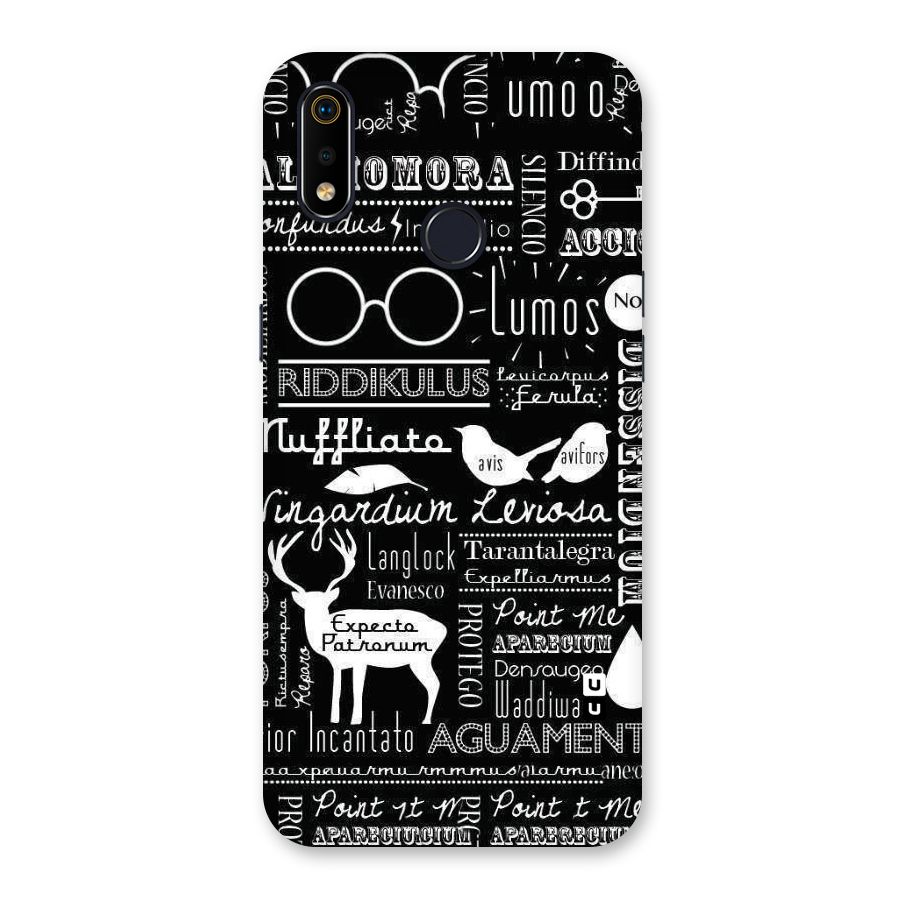 Deer Key Spell Back Case for Realme 3i