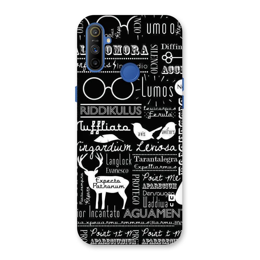 Deer Key Spell Back Case for Realme Narzo 10A