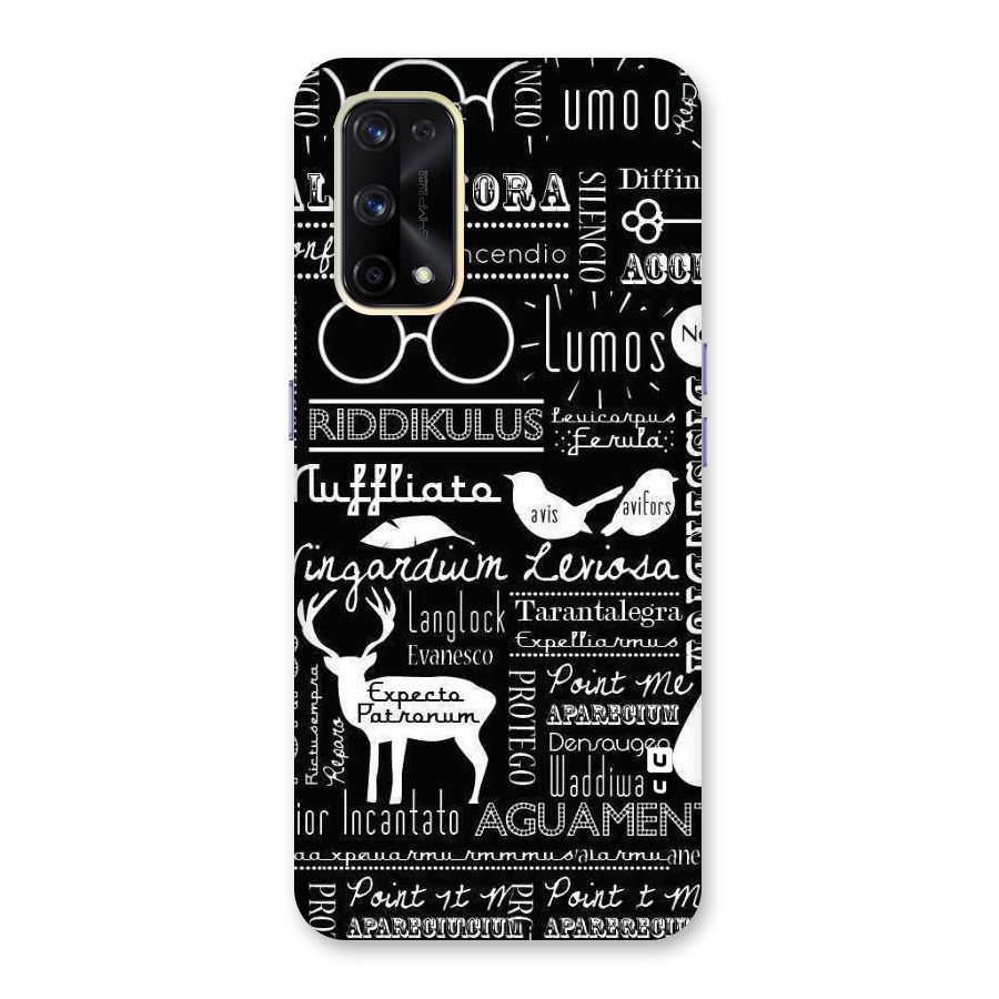 Deer Key Spell Glass Back Case for Realme X7 Pro